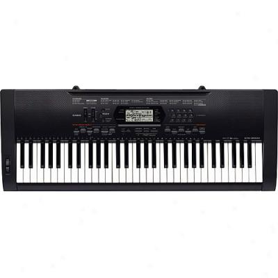 Casio Ctk3000 61 Key Touch-sensotive Keyboard With Mp3 Connection And World Music Library