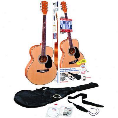 Emedia Melody Teach Yourself Acoustic Guitar Pack, Steel Strings