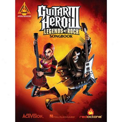 Guitar Hero Iii Legends Of Rock Song Book