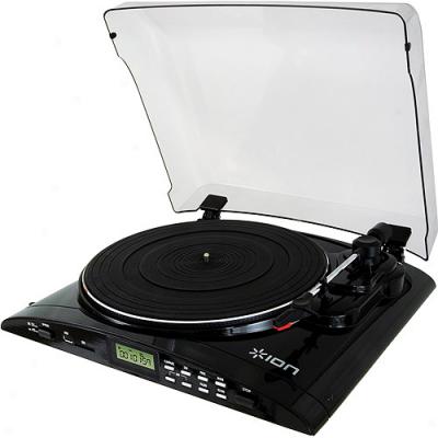 Ion Audio Profile Flash Lp To Sd Card Conversion Dj Turntable