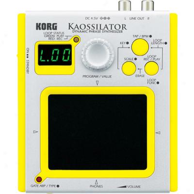 Korg Kaossilator Dynamkc Style Synthesizer