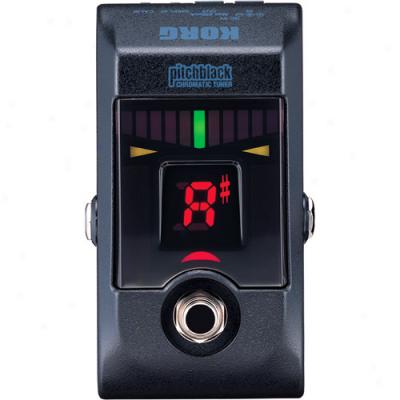 Korg Pitchblack Chromatic Pedal Tuner