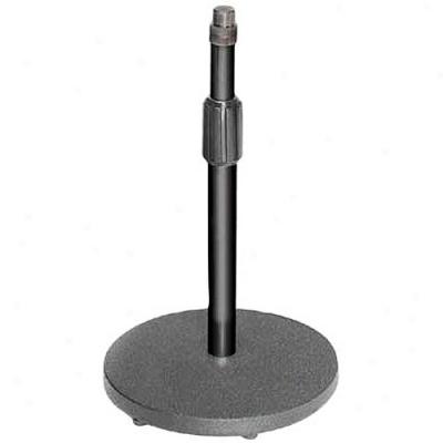 On Stage Adjustable Desk Mic Stop, Black