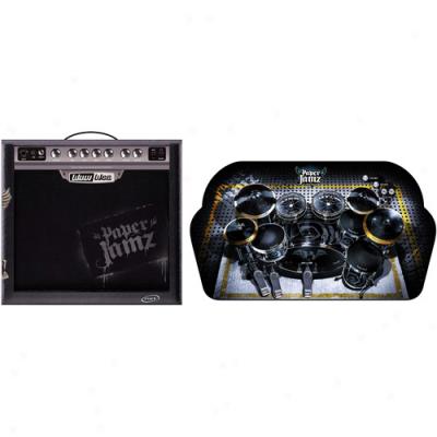 Paper Jamz Drums And Amplifier Combo, Style 6