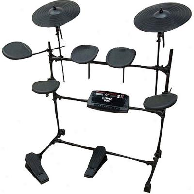 Pyle Pro Electric Thunder Drum Set With Mp3 Recorder