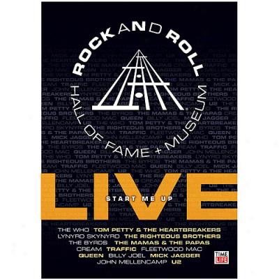 Rock And Roll Hall Of Fame + Museum: Live - Start Me Up (music Dvd)