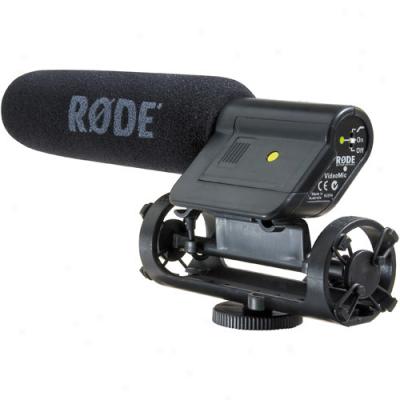 Rode Videomic Condenser Shotgun Microphine