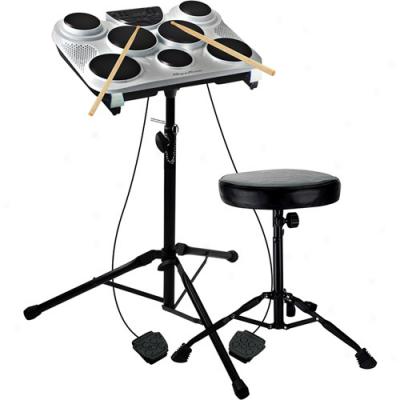 Spectrum Seven-pad Digital Drums With Drum Stand