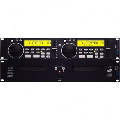 Stanton C502 Dual 2u Rackmountable Dj Cd Player With Mp3 Playback