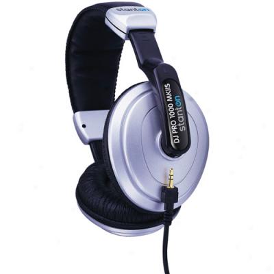 Stanton Dj Pro 1000 Mkii-s Headphones With Carry Bag