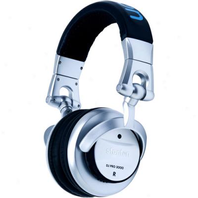 Stanton Dj Pro 3000 Mkii High Performance Swivel Cup Headphones With Carry Bag