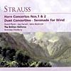 Strauss: Horn Concertos/duet Concertino/serenade For Wind