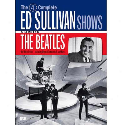 The 4 Complete Ed Sullivan Shows Starring The Beatles (2 Discs Music Dvd)