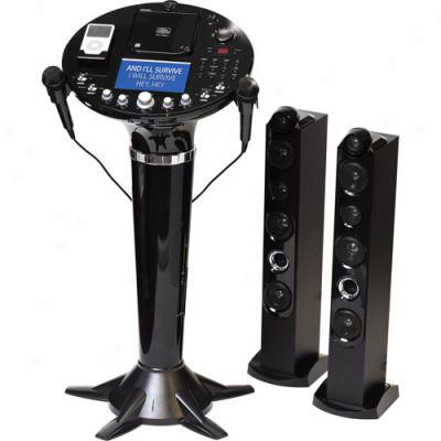 The Singing Machine Pedestal Cdg Karaoke System With 7