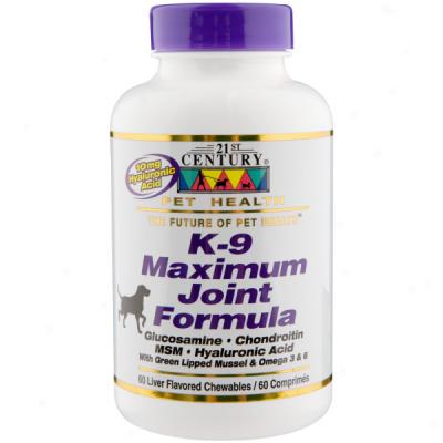 21st Century K-9 Maximum Joint Formula