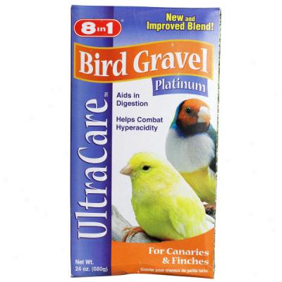 8 In 1 Ultra Care Platinum Bird Gravel For Canaries And Finches