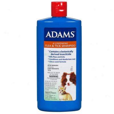 Adams Flea & Tick Shampoo With D-limonene