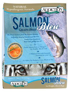 Addiction Graun-free Dry Cat Salmon Bleu 4 Lb