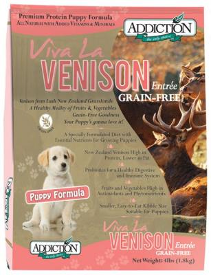 Addiction Grain-free Dry Puppy Salmon Bleu 20 Lbs