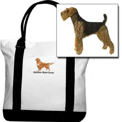 Airedale Terrier Fashion Tote Bag