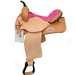 Alamo Baarrel Racer Saddle In Pink Bigness 14