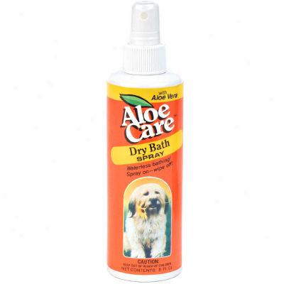 Aloe Care Dry Bath Dog Spray