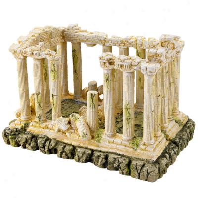 Ancient Ruins Themed Aquarium Decor Collection