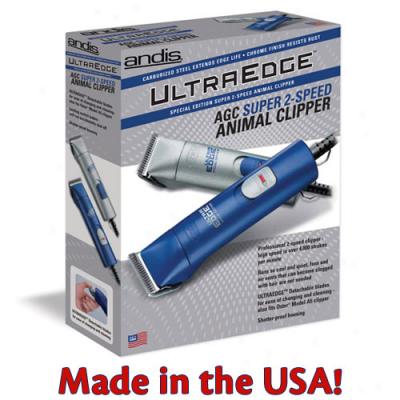 Andis Agc2 Ultraedge Super 2 Spwed Clipper - Blue