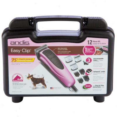 Andis Easy Clip 12-piiece Pet Grooming Kit