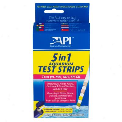 Aquarium Pharmaceuticals 5-in-1 Aqharium Test Kit