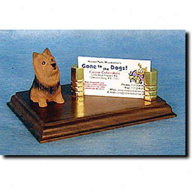 Australian Terrier  Business Card Holder