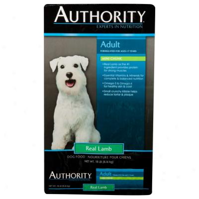 Authority? Adult Dry Food With Real Lamb