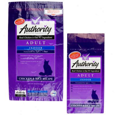 Authority? Indoor Fromula Dry Cat Food