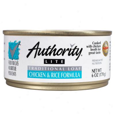 Authority? Premium Lite Formula Cat Food In Cans