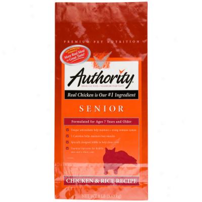 Authority? Senior Formula Dry Cat Food