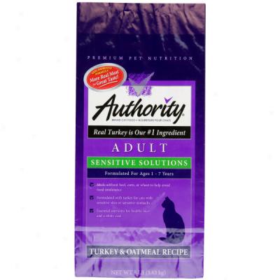 Authority? Sensitive Solutions Formula Cat Food