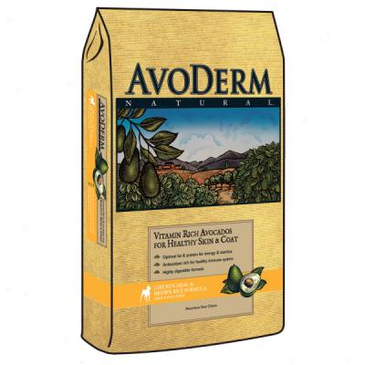 Avoderm Chicken & Brown Rice Form Adult Dog Food