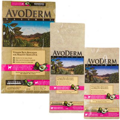Avodderm Natural Indoor Formula With Hairball Care Cat Food