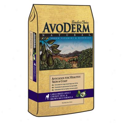 Avoderm Natural Large Breed Adult Chixken Meal & Brown Rice Formula