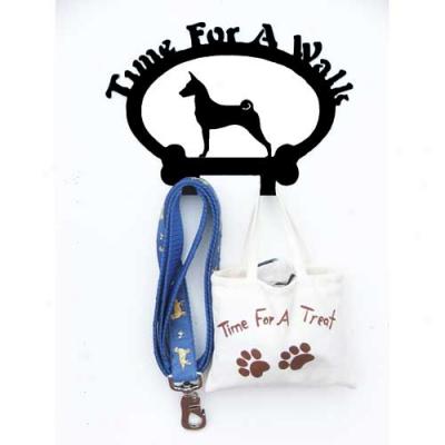 Basenji Leash Holder