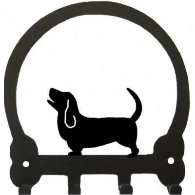 Basset Hound Key Rack By Sweeney Ridge