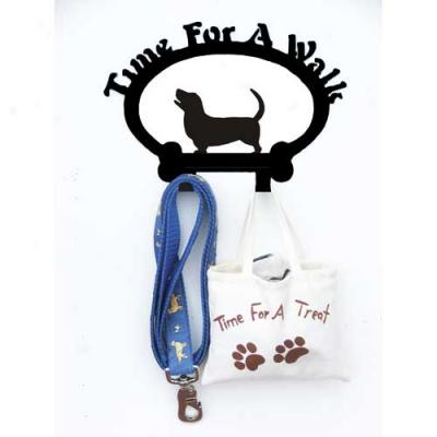 Basset Hound Leash Holder