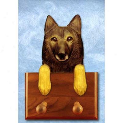 Belgian Tervuren Leash Holder