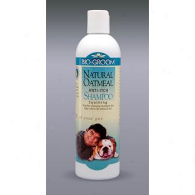 Bio-groom Natural Oatmeal Shampoo, 12 zO