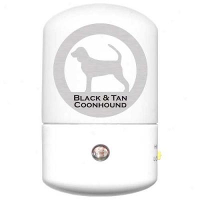 Black And Tan Coonhound Led Night Light