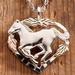 Black Hills Horse Heart Gold Necklace