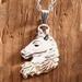 Black Hills Horsehead Gold Necklace