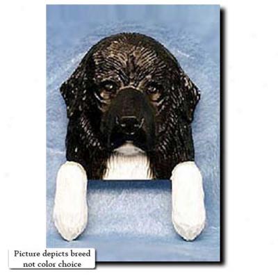 Black Newfoundland Door Topper