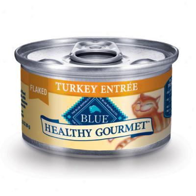 Blue Buffalo Healthy Gourmet Turkey Cat Food 3oz Case Of 24 Cans