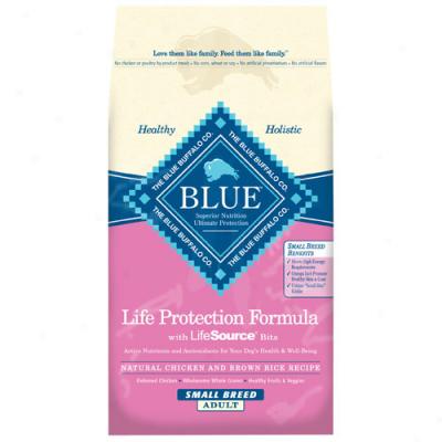 Blue Buffalo Small Breed Adult Chicken And Brown Rice Dog Food 15lb Oversize